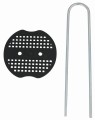 Szpilki do agrowłókniny 15 cm z podkładką - kpl. 6 szt.