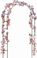 Pergola ogrodowa łukowa 140x38x240cm