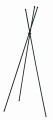 Podpora trójkątna 60cm