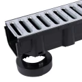 Króciec kanału MAX-DRAIN 1000x114x78 mm