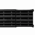 Czwórnik MAX-DRAIN z kratą PP A15 114x78mm
