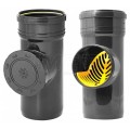 Czyszczak z sitkiem UV - Ø 160 - grafit