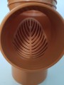 Czyszczak z sitkiem UV - Ø 160 - orange