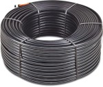 linia kroplująca PE 16mm x 400 m z kompresją czarna  
