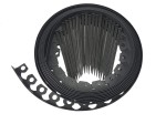 Obrzeże GARDENER 38mm grafit 10m + 20 kotew