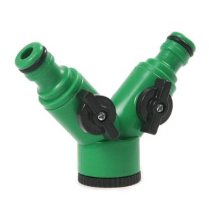 Trójnik z 2 zaworami 1/2"