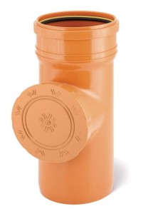 Czyszczak z sitkiem UV - Ø 160 - orange