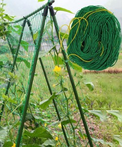 Stelaż ogrodowy Ø11mmx150cm z siatką 1,5x2,6m