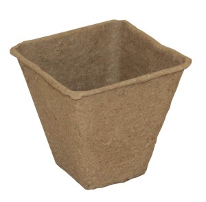 Doniczki torfowe kwadrat - 5x5 cm - 72 szt.