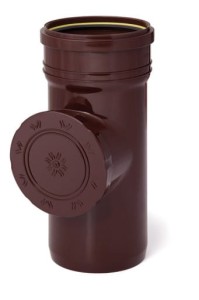 Czyszczak z sitkiem UV - Ø 160 - brąz