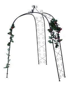 Pergola ogrodowa trójramienna 180x39x240cm