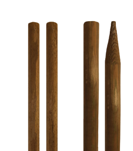 Palik impregnowany 28mm - 180 cm