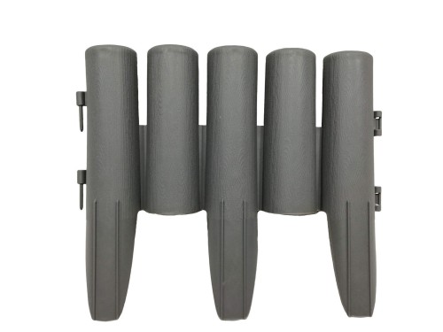 Palisada wysoka kpl. 8 szt. grafit