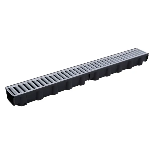Kanał z kratą stalową A15 MAX-DRAIN 1000x114x78 mm