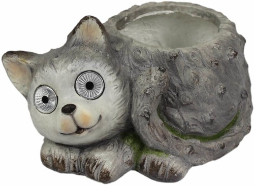 Ozdoba z oświetleniem kot - 33x26x19,5 cm