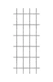 Krata TRELLIS 60x150cm