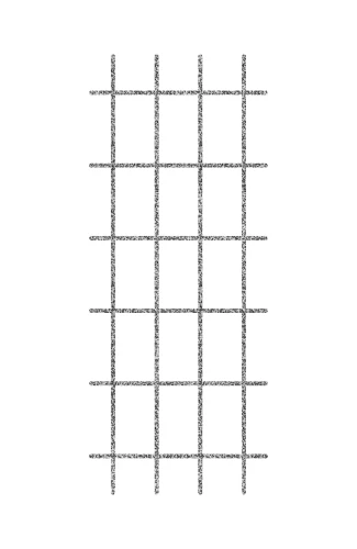 Krata TRELLIS 60x150cm