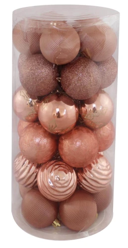 BOMBKI CHOINKOWE 6 CM KPL. 30 SZT.