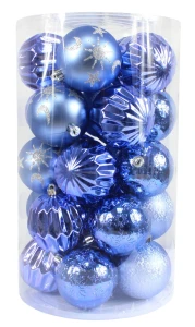 BOMBKI W TUBIE 8 CM KPL. 25 SZT.