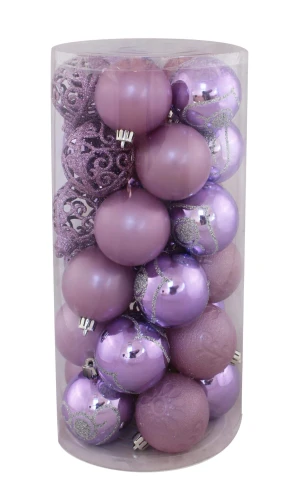 BOMBKI CHOINKOWE 6 CM KPL. 30 SZT.