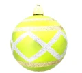 BOMBKI CHOINKOWE KPL. 4 15 CM W TUBIE