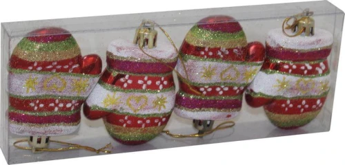 OZDOBA  RĘKAWICZKI 7CM KPL. 4 szt.