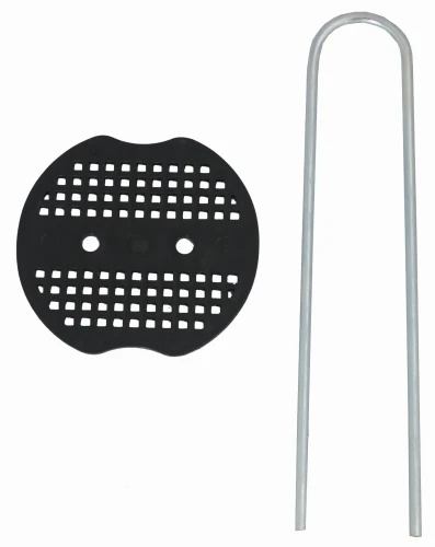 Szpilki do agrowłókniny 25 cm z podkładką - kpl. 6 szt.