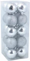 Bombki choinkowe 6cm kpl. 20 szt.