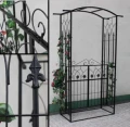Pergola ogrodowa z bramką 130x39x260cm