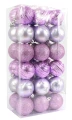 BOMBKI CHOINKOWE 6 CM KPL. 36 SZT.