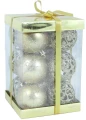 BOMBKI ŚWIĄTECZNE 6CM KPL. 12 SZT.