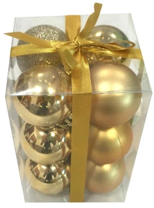 BOMBKI CHOINKOWE 4,5 CM KPL. 12 SZT.