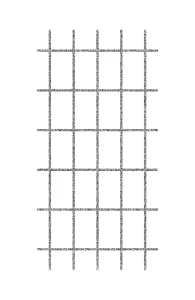 Krata TRELLIS 75x150cm