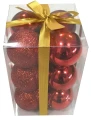 BOMBKI CHOINKOWE 4,5 CM KPL. 12 SZT.