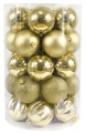 BOMBKI W TUBIE 8 CM KPL. 34 SZT.