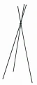 Podpora trójkątna 60cm