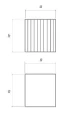 Donica gabionowa FUTURA BASIC L