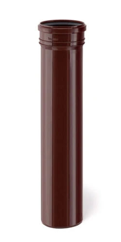 Rura UV - Ø 110 x 500 mm - brąz