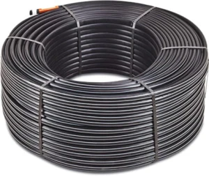 linia kroplująca PE 16mm x 100 m bez kompresji czarna  