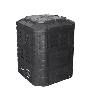 Kompostownik modularny 860L czarny 