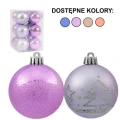 BOMBKI CHOINKOWE 6 CM KPL. 12 SZT.