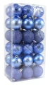 BOMBKI CHOINKOWE 6 CM KPL. 36 SZT.