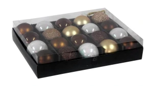 BOMBKI CHOINKOWE 6 CM KPL. 20 SZT.