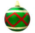 BOMBKI CHOINKOWE KPL. 4 15 CM W TUBIE