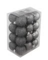 BOMBKI CHOINKOWE 4 CM KPL. 24 SZT.