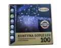 Kurtyna sople LED biały przewód 480 cm