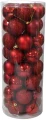 Bombki świąteczne 40szt. kpl. 6 cm