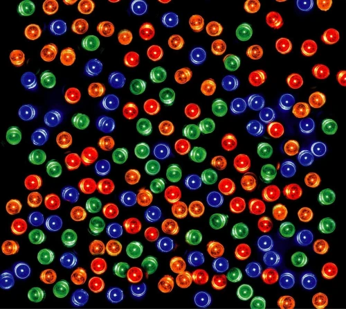 Lampki choinkowe led kolor