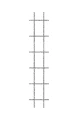 Krata TRELLIS 30x150cm
