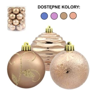 BOMBKI W TUBIE 6 CM KPL. 26 SZT.